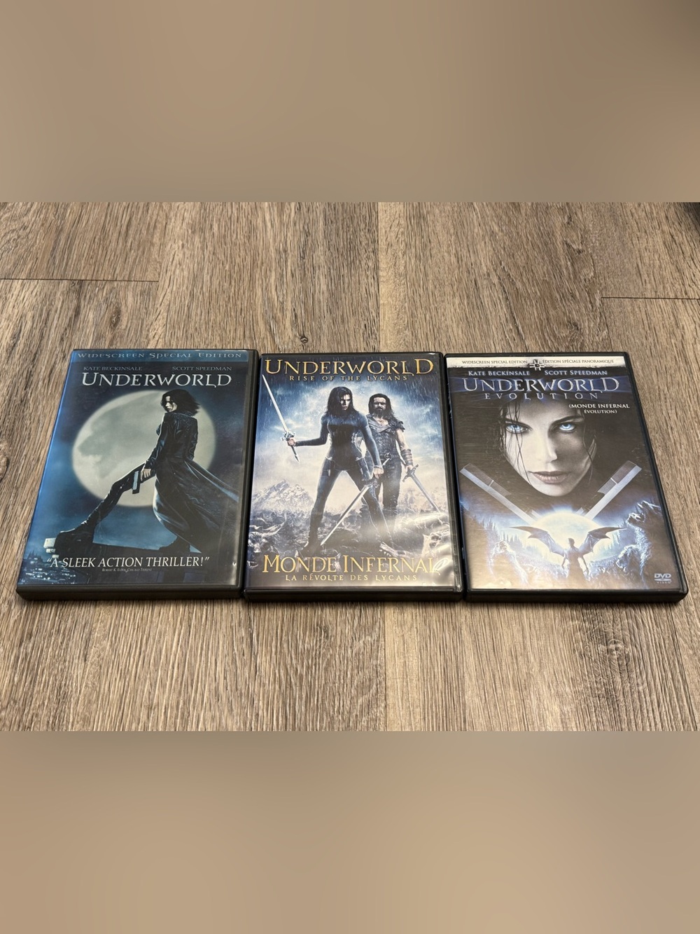 Underworld DVD’s